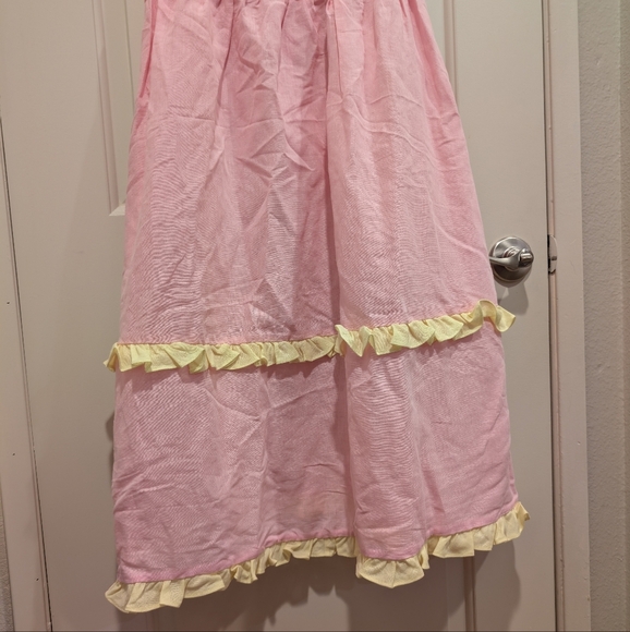 NWT Free People x Dora Larsen Emelie Ruffled Dress Size 6 - Picture 5 of 14